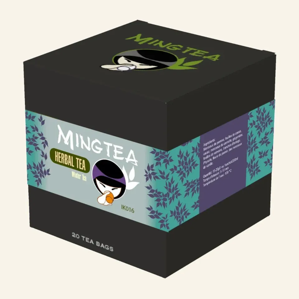 Ming tea Winterthee kruidenthee 20 piramidezakjes kaneel