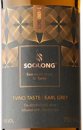 Soolong T-Vino Taste Earl Grey alcoholvrije wijn bergamot