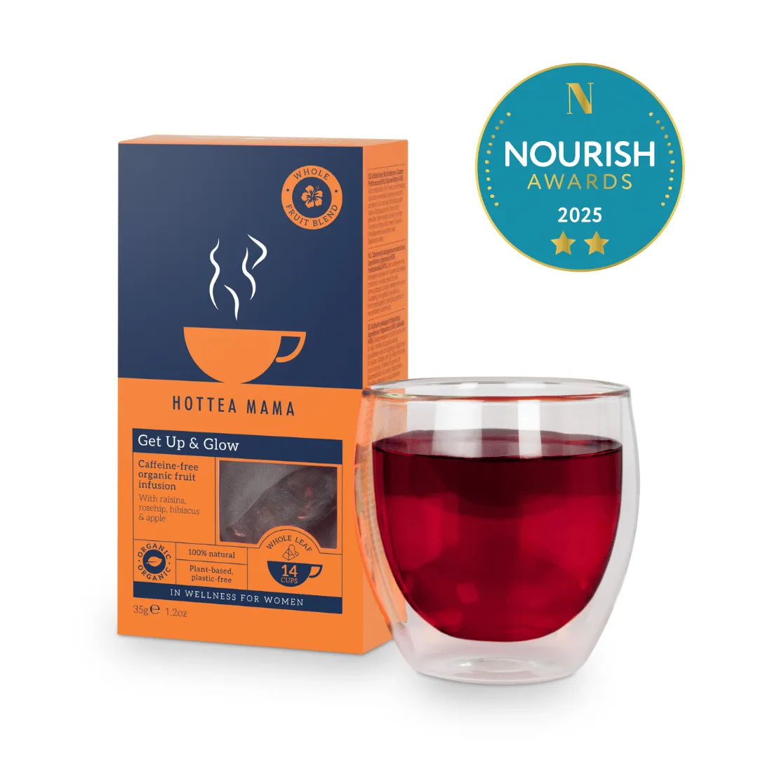 HotTea Mama Get Up & Glow fruitthee 14 zakjes hibiscus