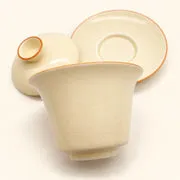 Ming tea Zhi Bai gaiwan 150 ml handgemaakt mat