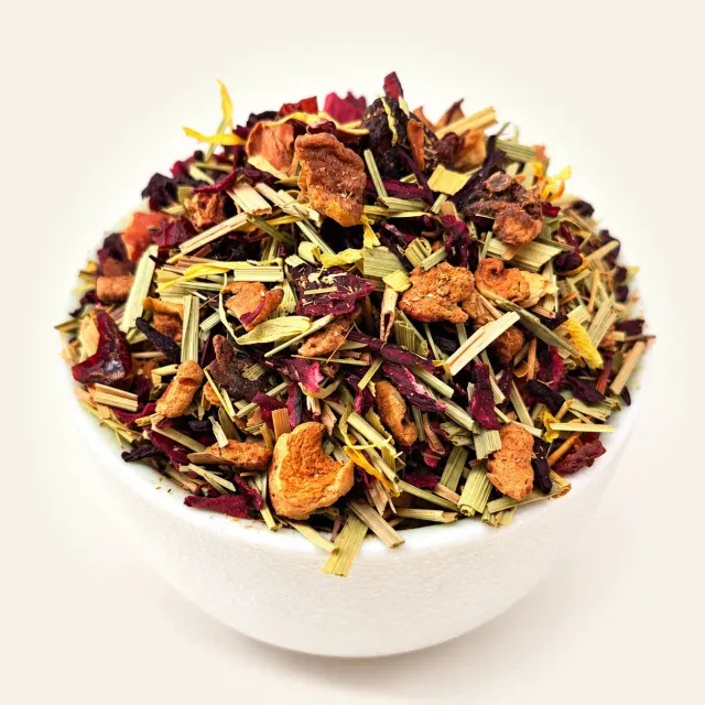 Ming Tea Fruitmelange Verse Frambozen fruitthee 50g bio