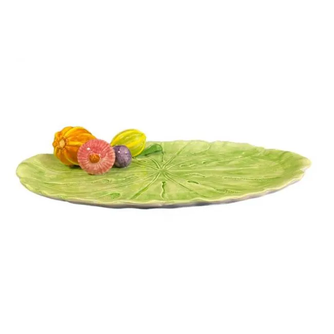 Piccobella Groente schaal groen 48 x 32 cm keramiek
