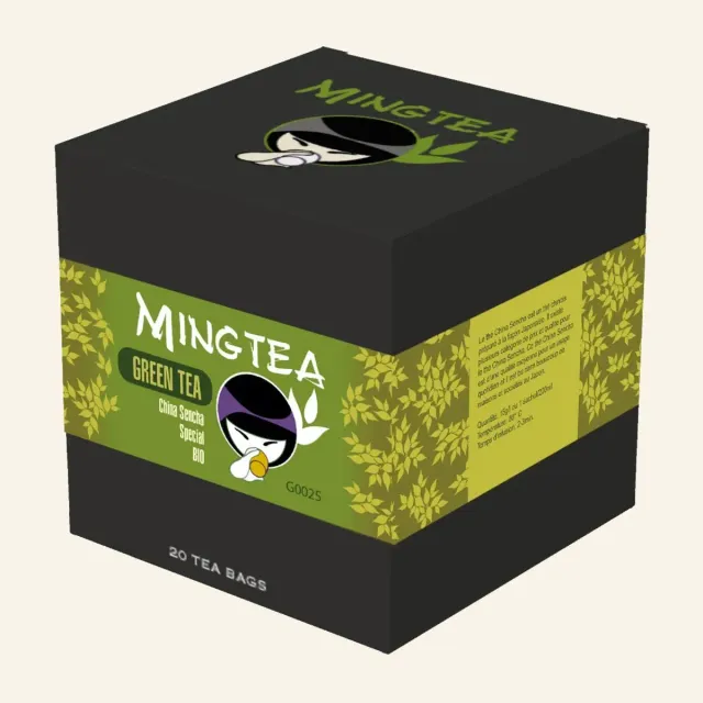 Ming tea Sencha Special BIO groene thee 20 zakjes Zhejiang