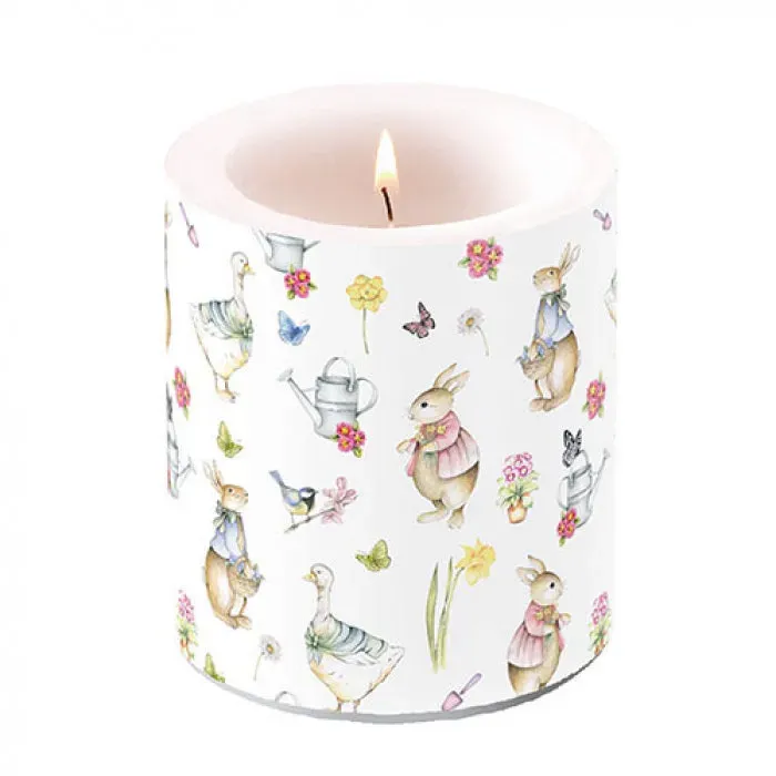 Ambiente Easter Garden kaars medium paraffine 10 cm