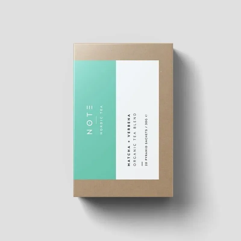 Teministeriet NOTE Matcha Verbena thee 20 zakjes