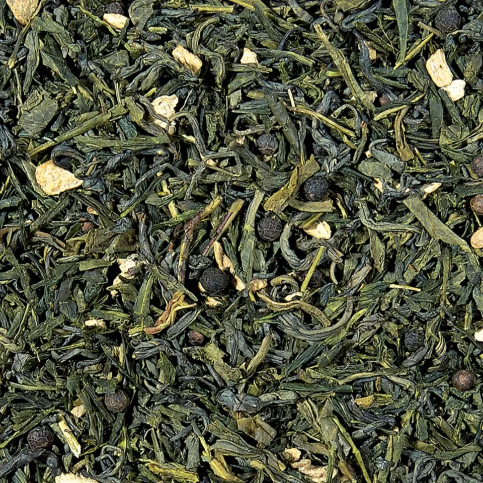 Villa servies Sencha Gember groene thee 100 gram