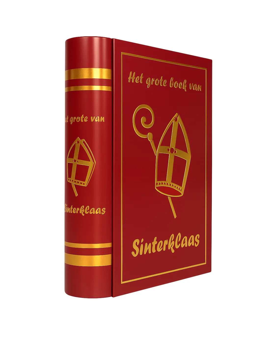 Villa servies Het Grote Boek van Sinterklaas blik metaal 24 cm
