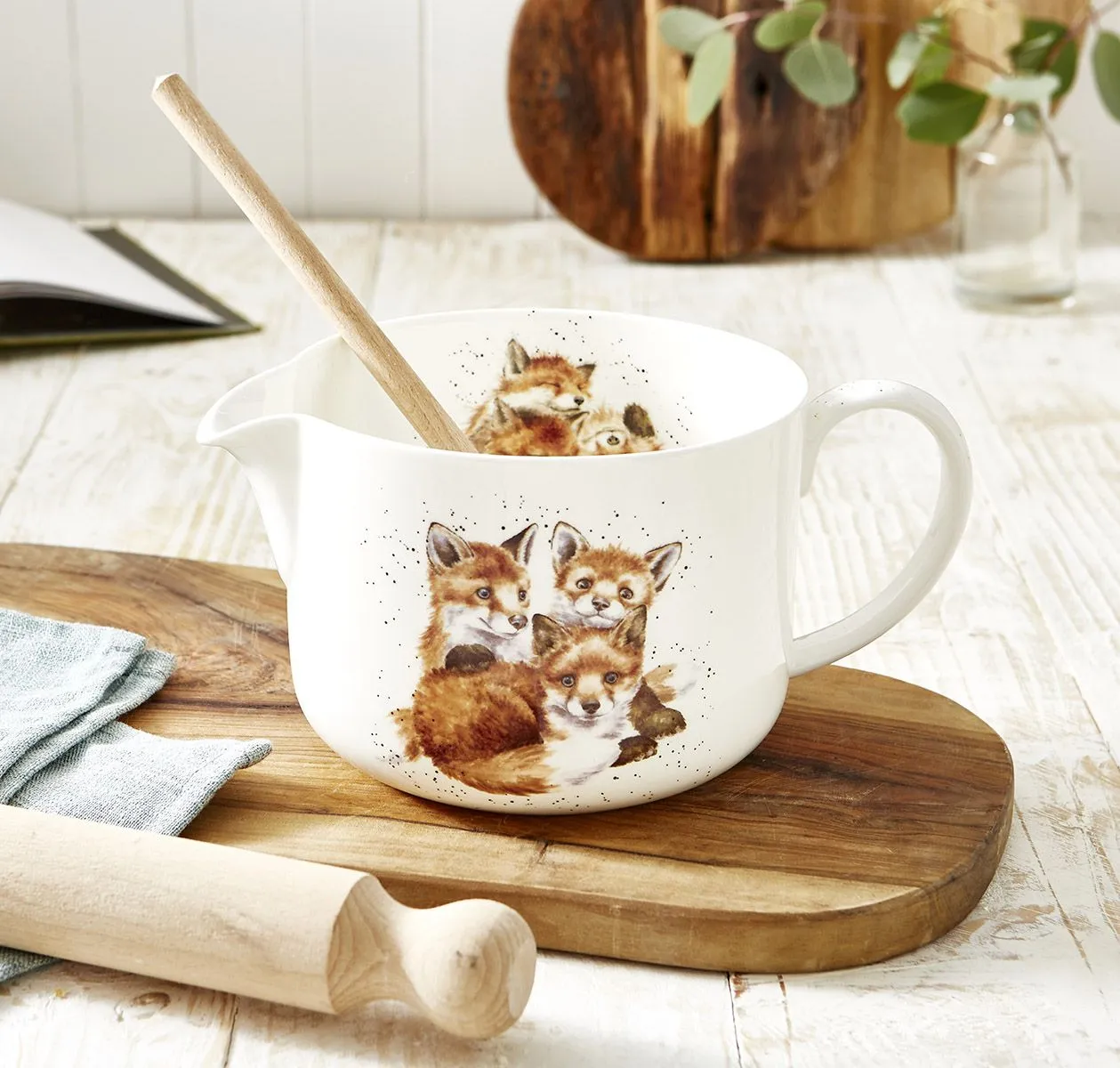 Wrendale Designs Snug as a Cub mengkan 2000 ml bone china