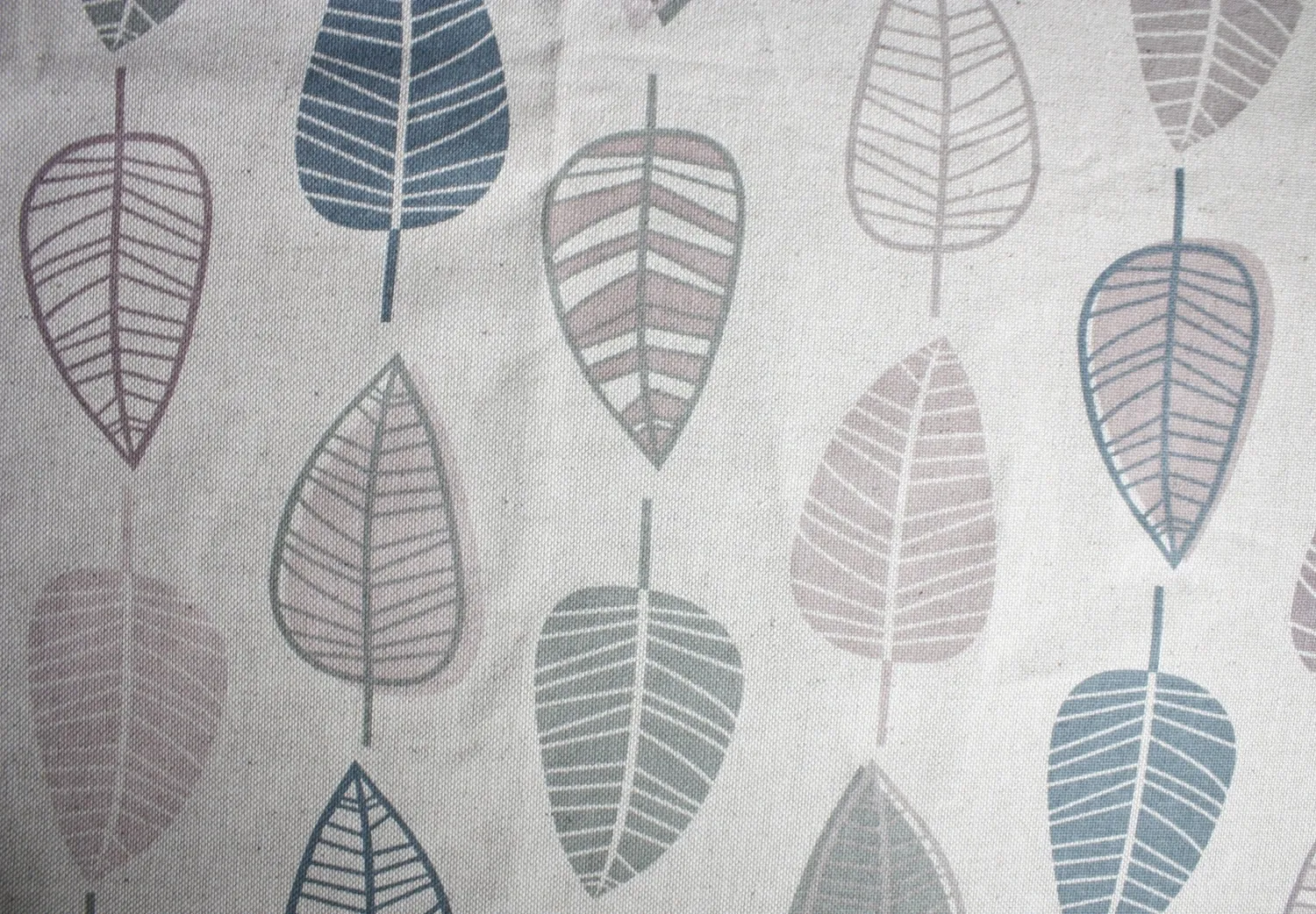 Villa servies tafelkleed Bladeren katoen 250 x 140 cm