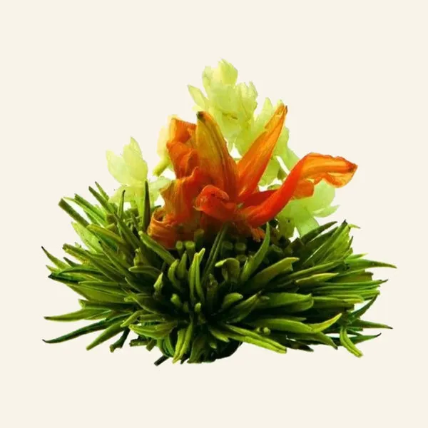 Ming tea Blossom Diamond theebloemen 8 stuks lelie