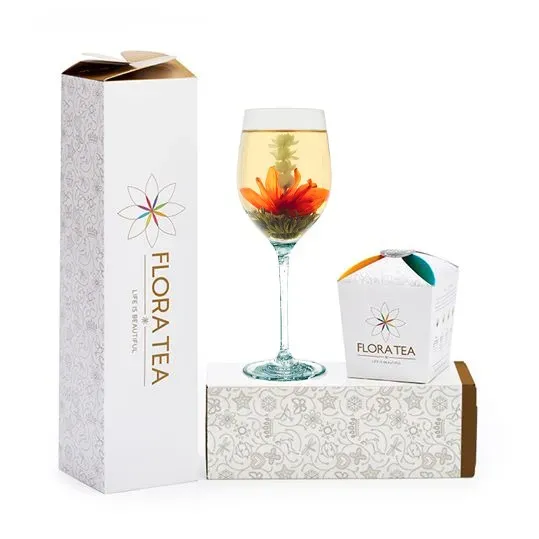 Flora Tea Flat Pack cadeauverpakking 10 stuks plat
