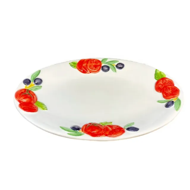 Piccobella tomaat olijf schaal 31 cm keramiek