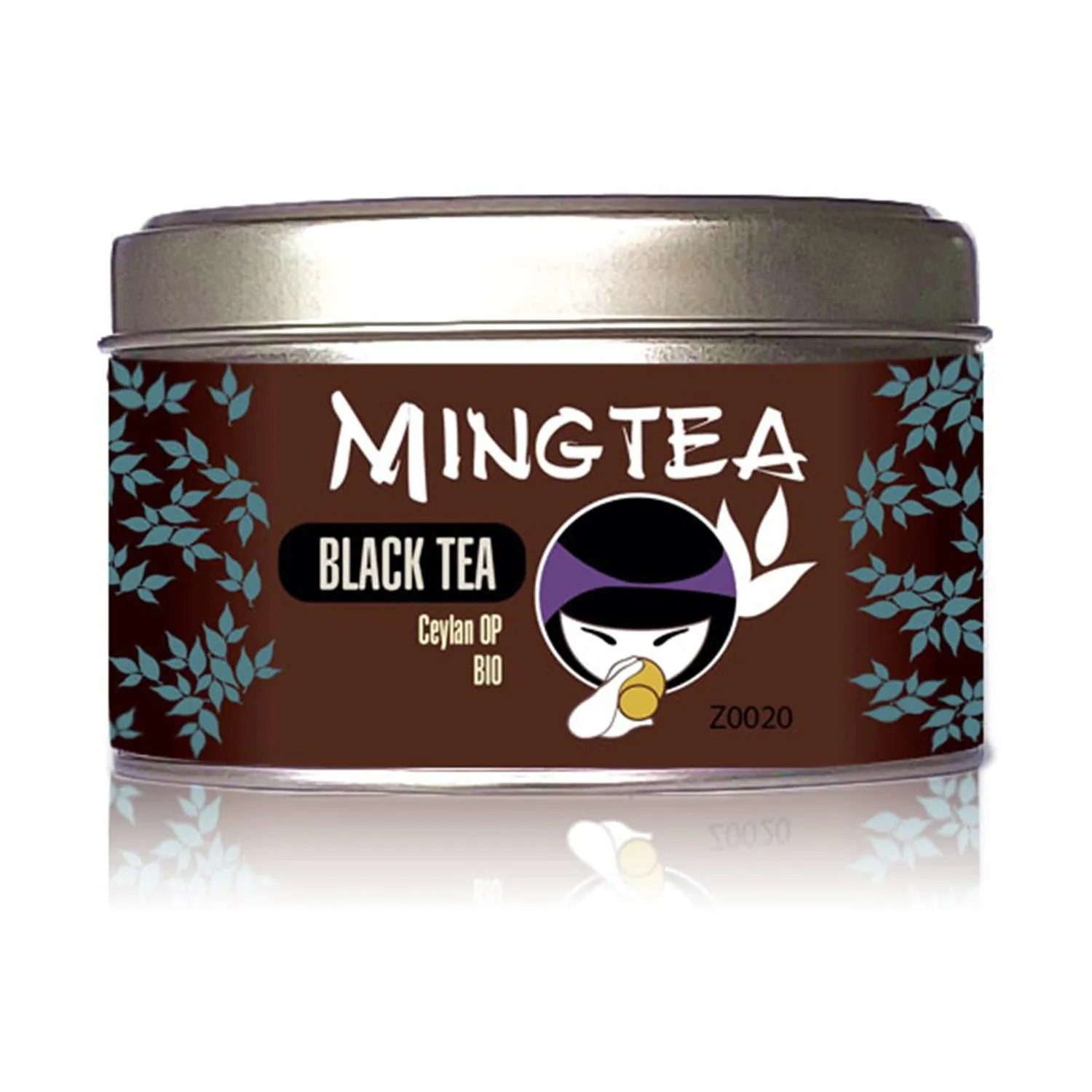 Ming tea Ceylon OP zwarte thee BIO 50g moutig