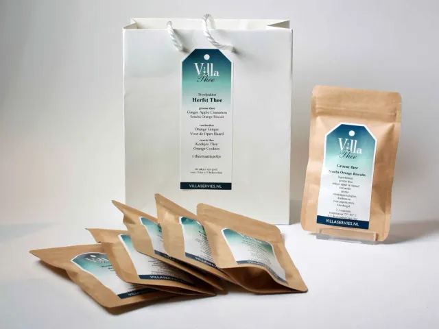 Villa servies Herfst proefpakket losse thee 6 soorten
