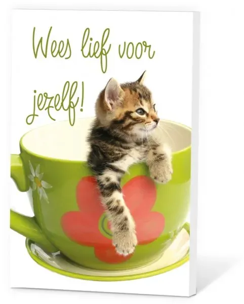 Thee in een Kaartje Wees lief voor jezelf rooibos