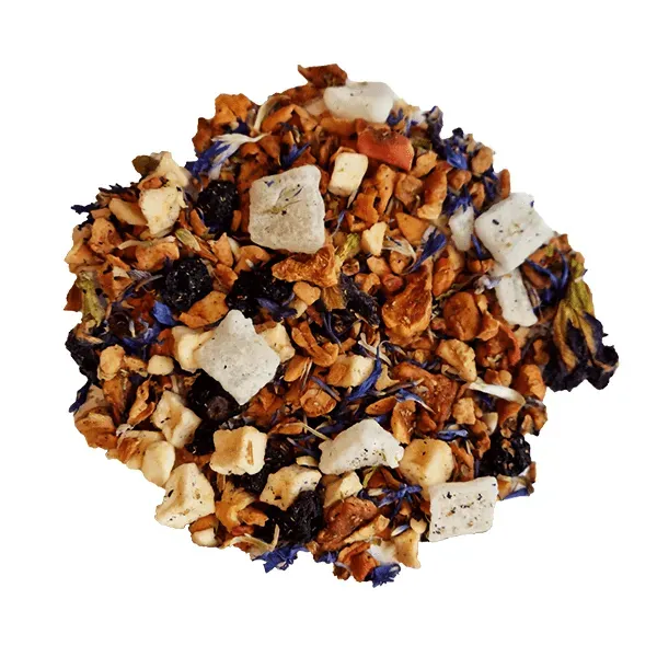 Tea Leafs Blue Mermaid blauwe thee bosbes room