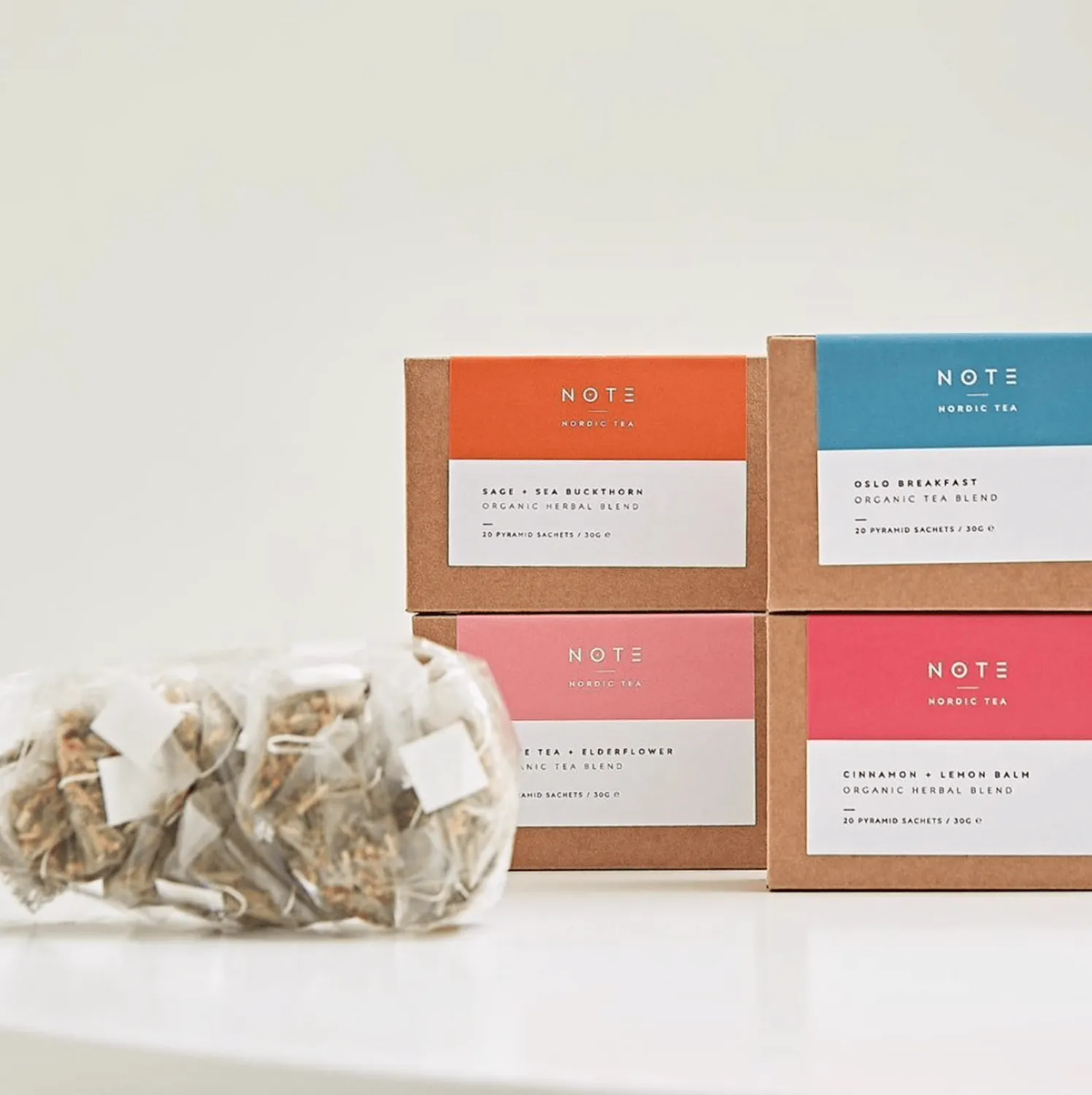 NOTE Cinnamon Lemonbalm kruidenthee 20 zakjes kaneel