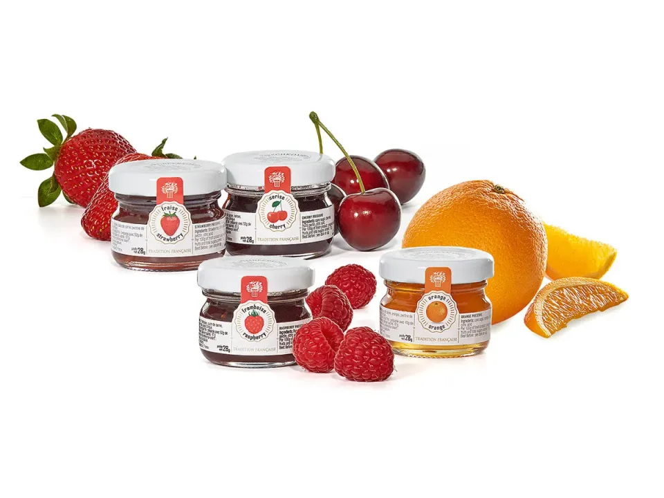 Villa Servies Abrikoos jam 28 gram Frans