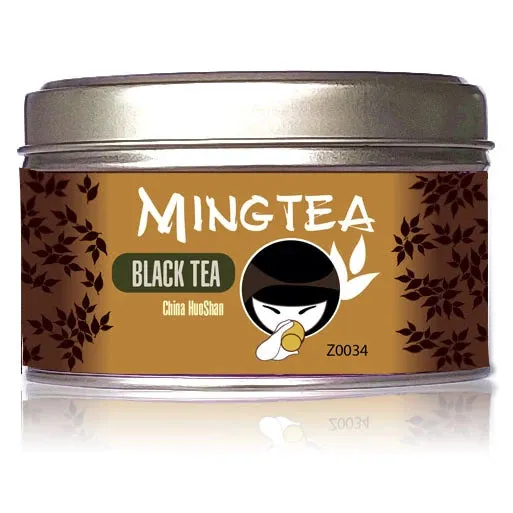 Ming tea China Huoshan zwarte thee 100g rokerig