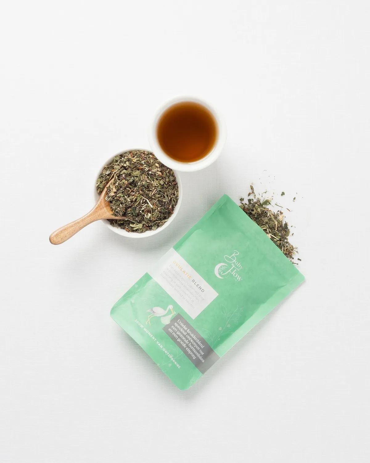 Tea Leafs Baby Flow kruidenthee ovulatie cyclus