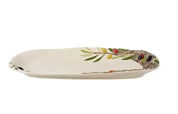 Bordallo Pinheiro Olival olijven schaal 40,5 cm aardewerk