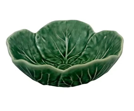 Bordallo Pinheiro Couve Schaaltje 12 cm Groen Aardewerk