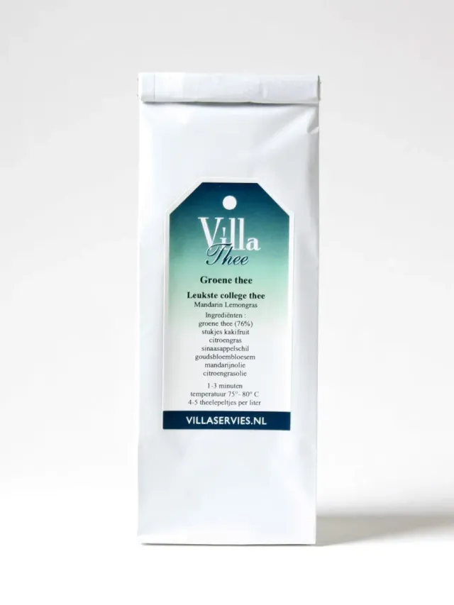 Villa servies Leukste Collega thee 100 gram mandarijn