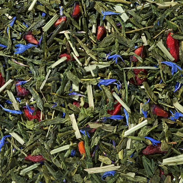 Villa servies Sencha Gojiberry groene thee 100 gram fruitig