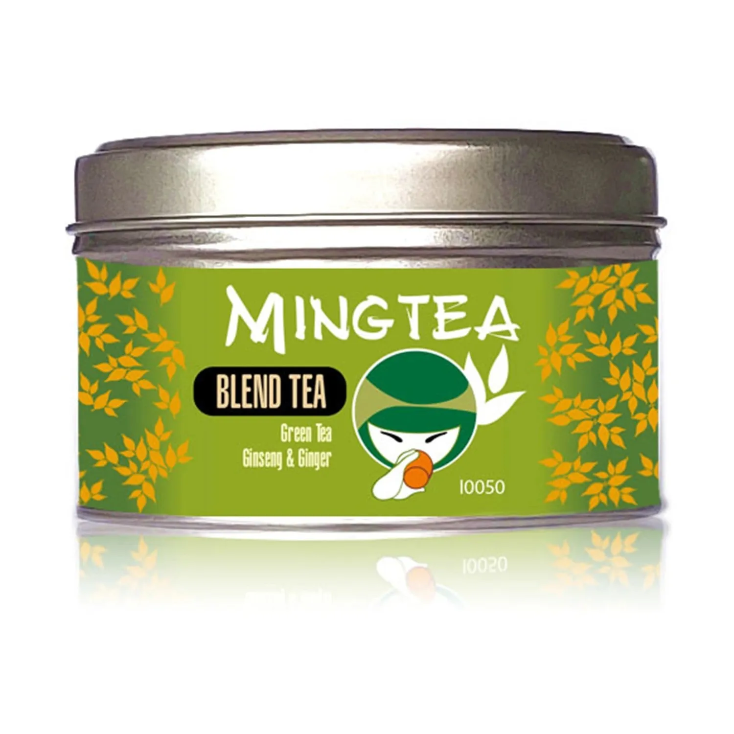 Ming tea Ginseng Gember groene thee 50 gram pittig