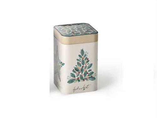Villa Thee Theemandje Kerst 4 melanges bamboe mandje