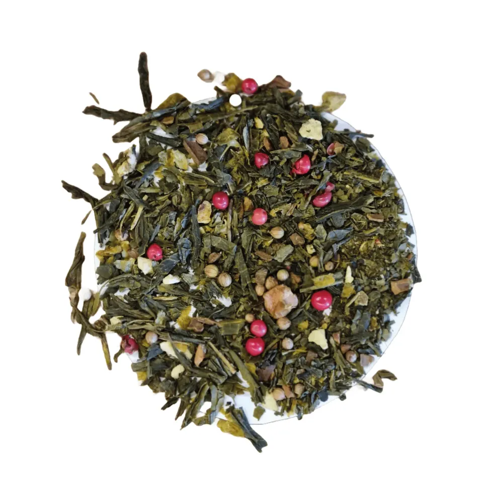 Tea Leafs Be Very Merry Groene Thee Kerst