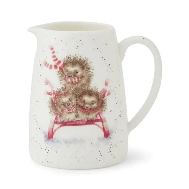 Wrendale Designs Sledgehogs Kannetje 125 ml Bone China