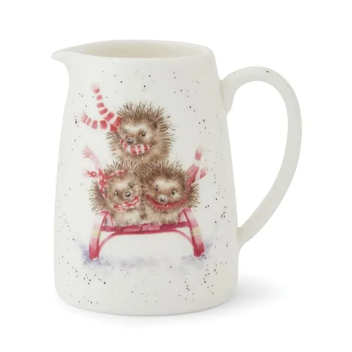 Wrendale Designs Sledgehogs Kannetje 125 ml Bone China