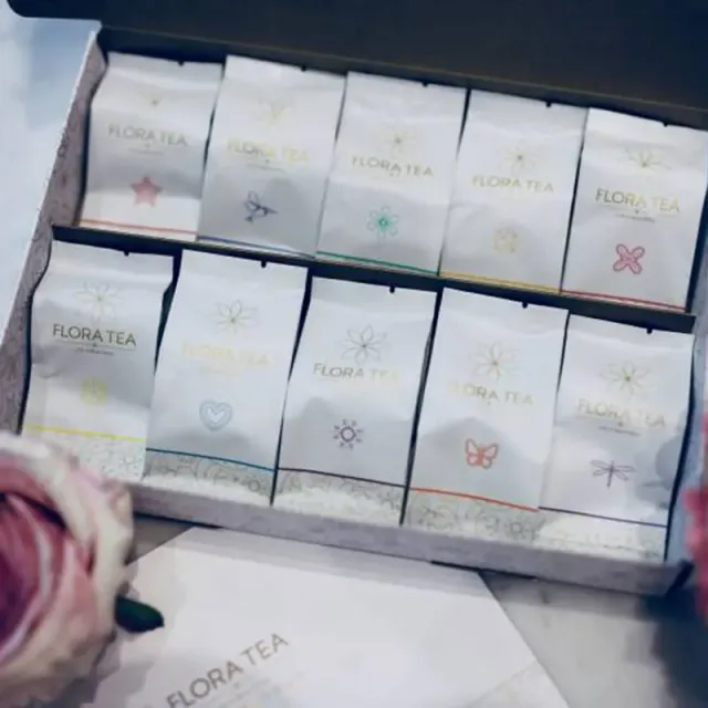 Flora Tea Royal Tea Box theebloemen geschenkset