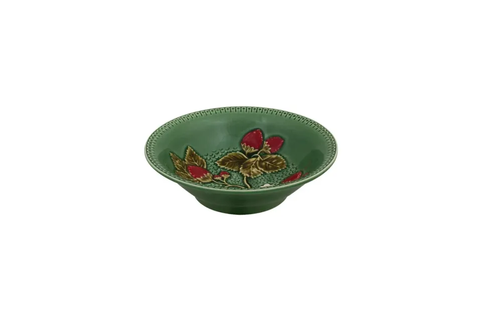 Bordallo Pinheiro Morangos schaaltje 18,5 cm aardewerk