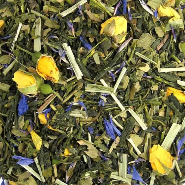 Villa servies van Gogh Melange groene thee 100 gram vanille