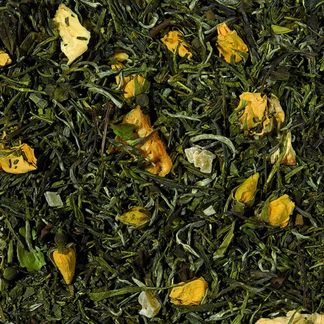 Villa servies Sunny Passion groene thee 100 gram fruitig
