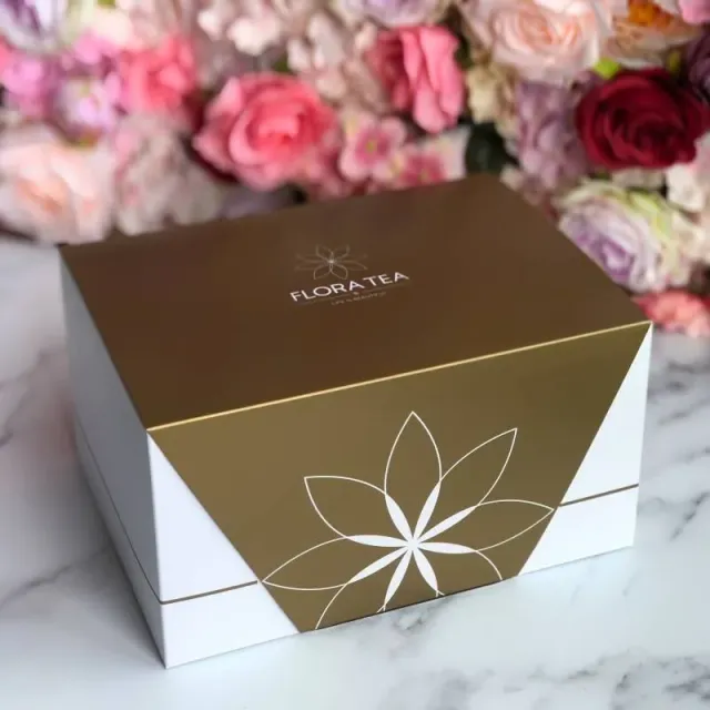 Flora Tea Royal Tea Box theebox Deluxe cadeau
