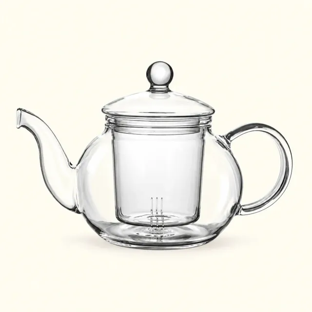 Ming Tea Jade glazen theepot 600 ml met filter