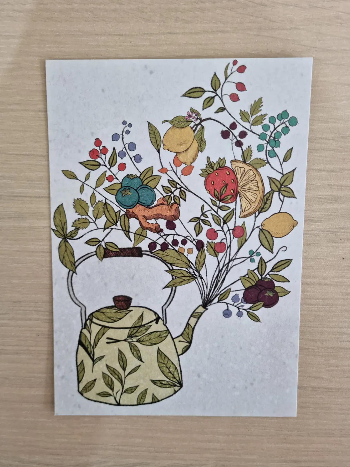 Yourdailyteacup Happy Tea kaart A6 300 grams