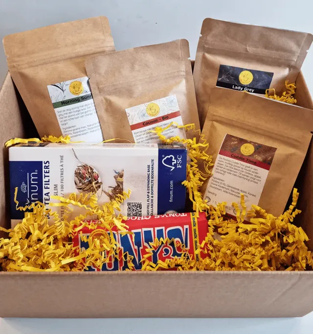Tea Leafs Tea Giftbox thee cadeaupakket 4 smaken