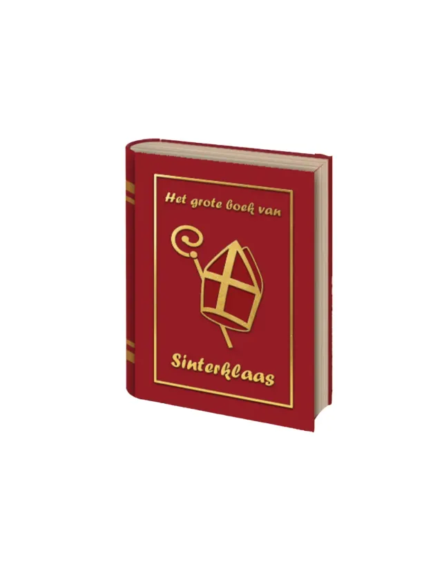 Villa servies Het Grote Boek van Sinterklaas blik metaal 24 cm