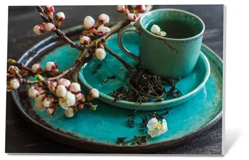 Villa servies Thee in een Kaartje Blanco jasmijnthee