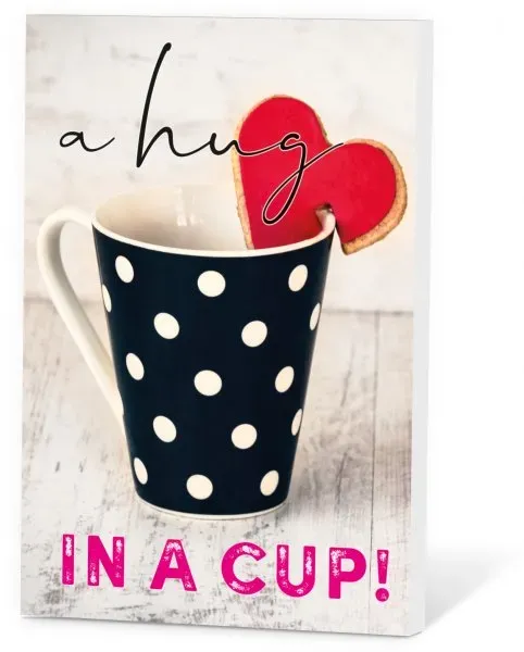 Thee in een Kaartje A Hug in a Cup zonnethee fruitthee