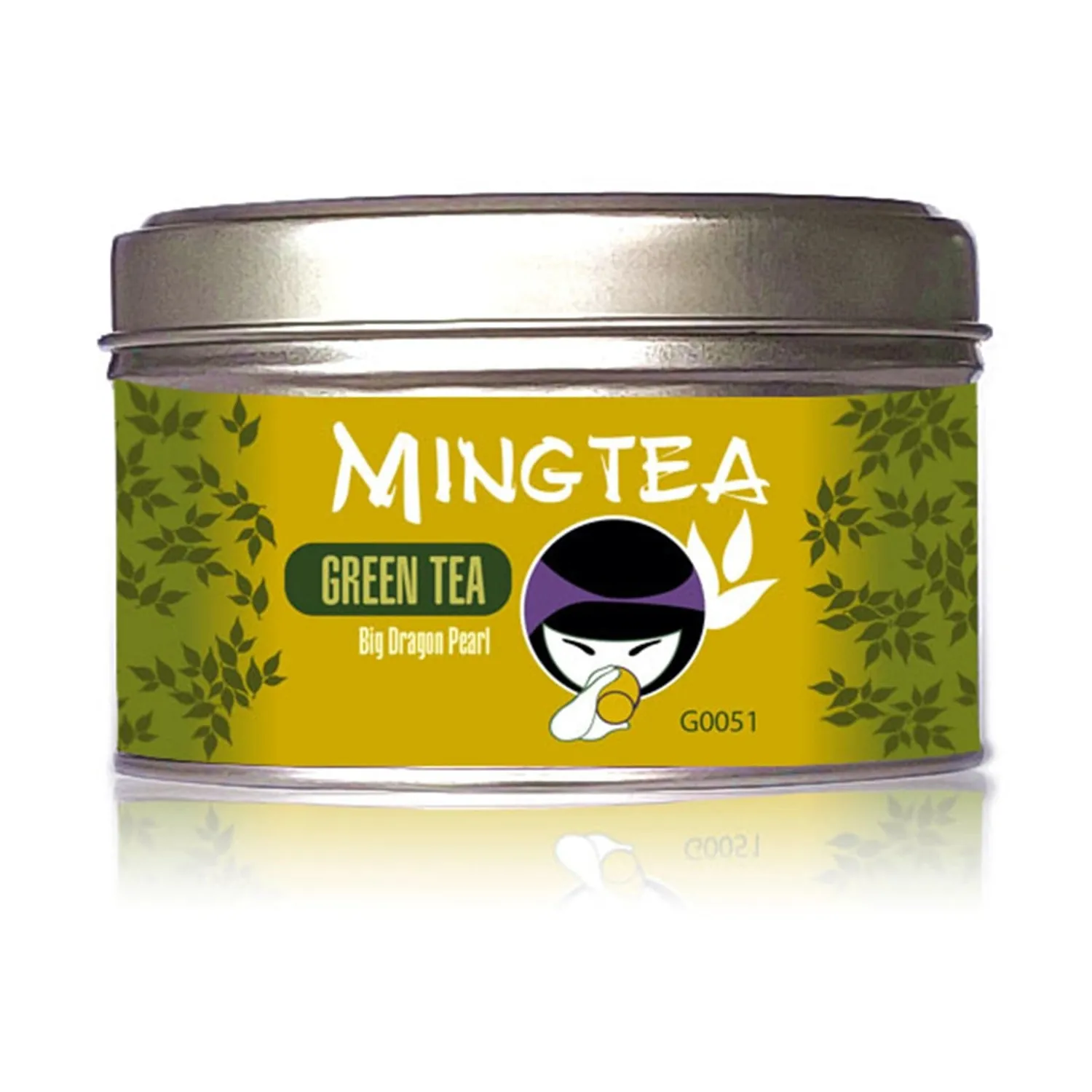 Ming tea Big Green Pearl Spring losse thee 50g Fujian