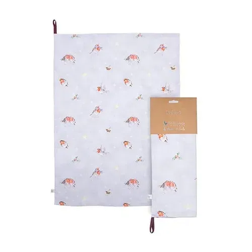 Wrendale Designs Season's Tweetings theedoek 69x50 cm