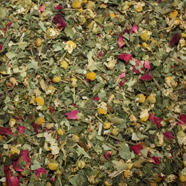 Villa servies Relax Thee kruidenthee 100 gram cafeïnevrij
