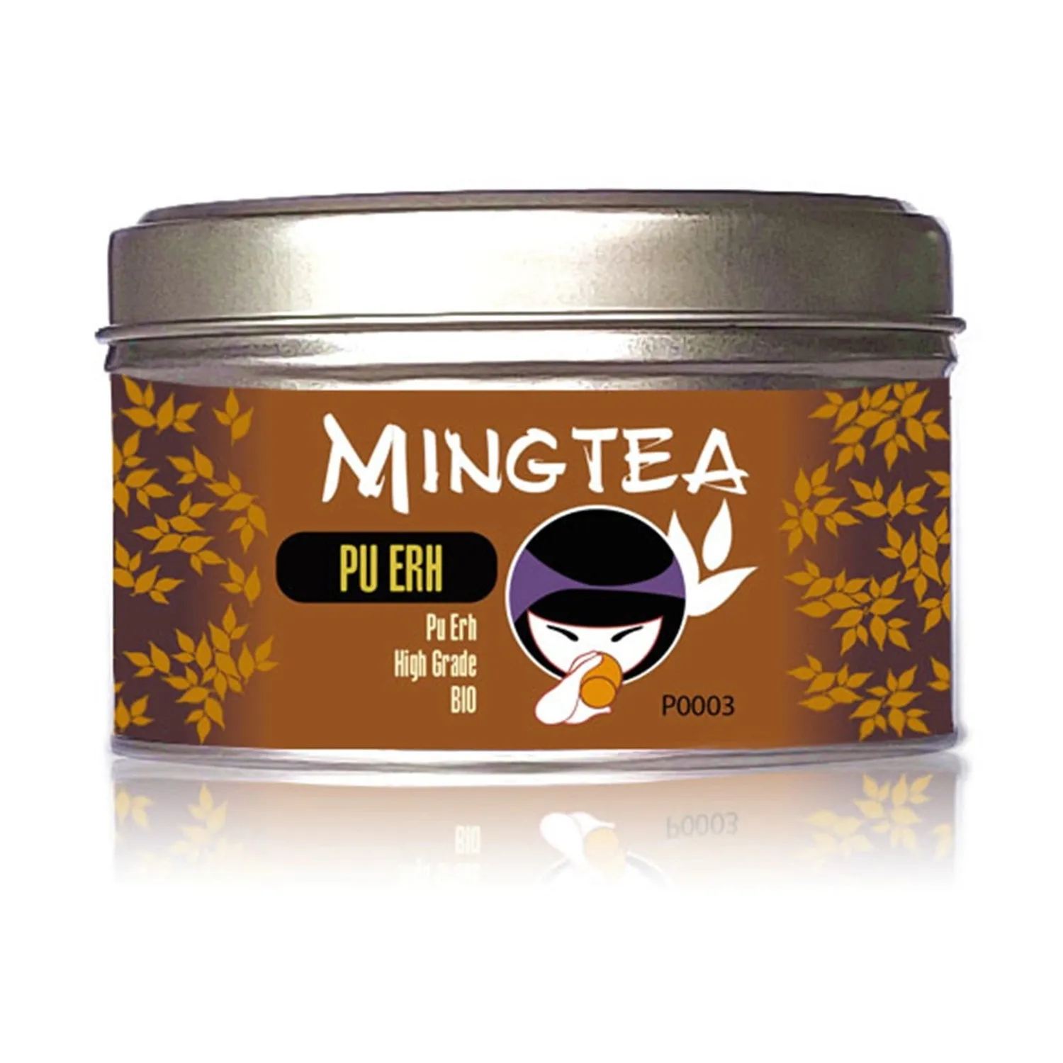 Ming tea Pu Erh High Grade pu-erh thee 50g bio