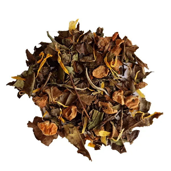 Tea Leafs Elderflower Peach witte thee Pai Mu Tan perzik